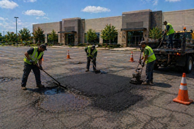 Church Parking Lot Repair in Conway, AR