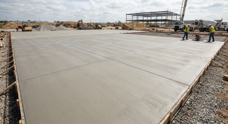 Commercial Slab Construction in Fargo, ND