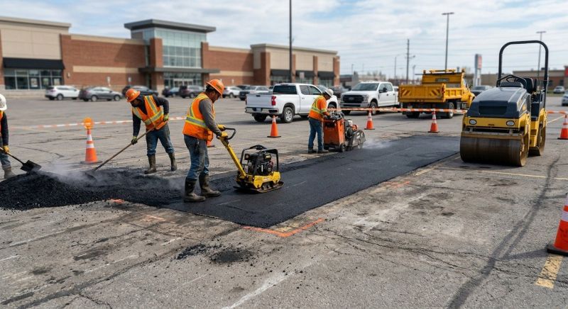 Parking Lot Repair in Orange County, CA